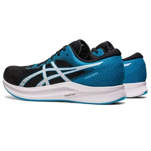 ASICS Men's Hyper Speed 2 Running Shoes, Black/Island Blue- Size 10 US/ 9 UK - Picture 1 of 9