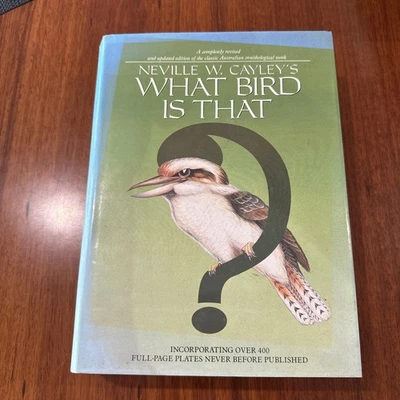 WHAT BIRD IS THAT? Neville Cayley Hardcover Revised Updated 1984 Illustrated HC - image 1 of 4