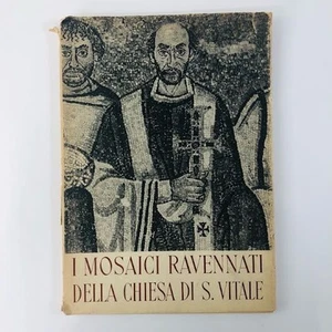 Rare 1945 I Mosaici Ravennati S. Vitale Muratori 40 Plates Bergamo Art Book - Picture 1 of 24