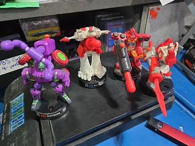 Attacktix Transformers Skyblast Rodimus prime dirtboss  Lot Of 4 - Image 1 of 4