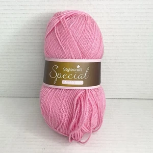 Stylecraft Special DK Double Knit Skein Yarn 322 yds Premium Acrylic Pink - Picture 1 of 5