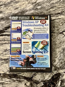 Microsoft Windows XP Troubleshooting Kit CD-ROM + Full Programs + Games 2003 - Picture 1 of 4
