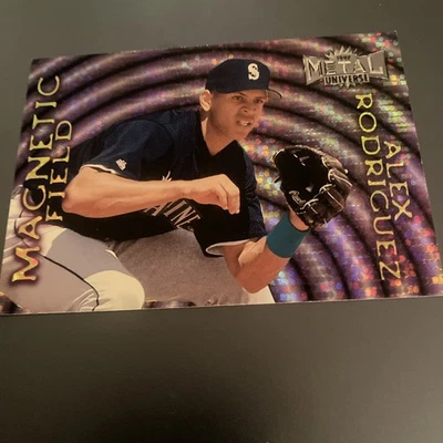 1997 Metal Universe Magnetic Field #9 Alex Rodriguez - Image 1 of 2