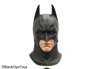 1/6 Scale Toy Batman Begins - Male Masked Head Sculpt w/Magnetic Mouths - Picture 1 of 12