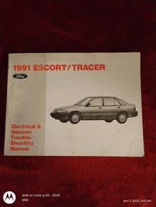 1991 Ford Escort Tracer Electrical and Vacuum Troubleshooting Manual EVTM - Picture 1 of 2
