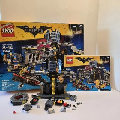 Lego The Batman Movie 70909 Batcave Break In As-Is Incomplete No Minifigures - Image 1 of 4