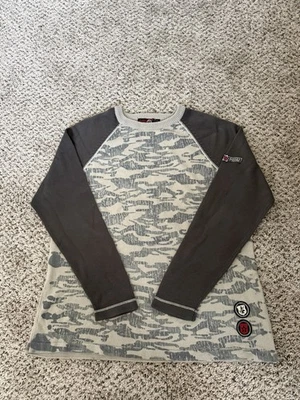 Camisa manga larga camuflada Y2K Burnside talla XL Foto 1 de 4