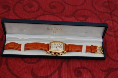 Eden Switzerland Herrenuhr 10081H Original Uhr und Armband mit Karton - Bild 1 von 4