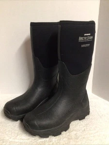 Dryshod Arctic Storm Women's 10 Hi Extreme Conditions Winter Chore Boots Black - Picture 1 of 8
