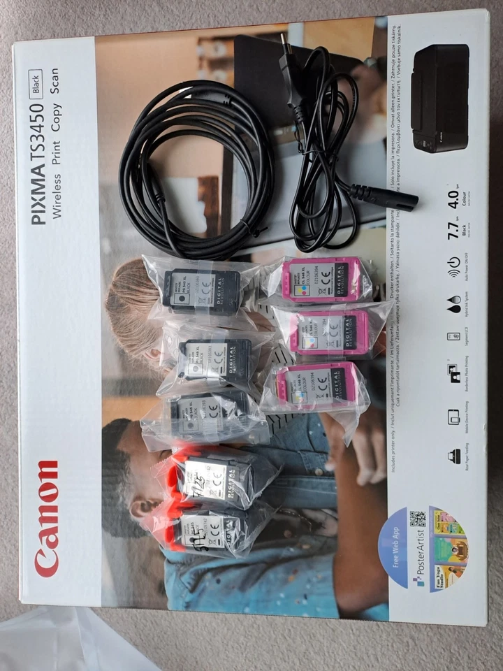 Druckerpatronen Canon PG-545 und PG-546 alternativ Patronen - Bild 1 von 1