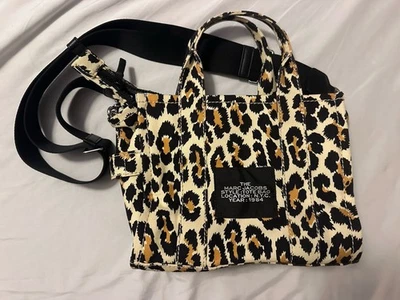 Bolso de Mano Marc Jacobs Estampado Leopardo Natural Multi Talla Única Nuevo con Etiquetas Foto 1 de 3