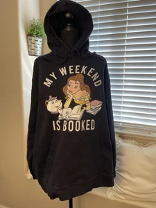 Disney Beauty And The Beast Hooded Sweatshirt Size 2x - Picture 1 of 6