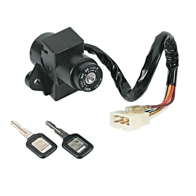 Interruptor de encendido Emgo Kawasaki EX500 KZ550 650 700 750 1000 1100 VN700A ZX550 600 Foto 1 de 3