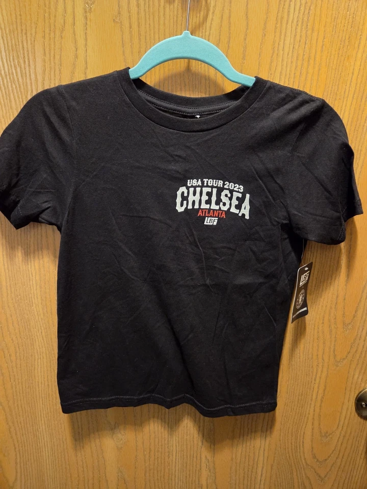 Nueva camiseta juvenil LBF Chelsea Atlantic Tour. YS. Negro Foto 1 de 3