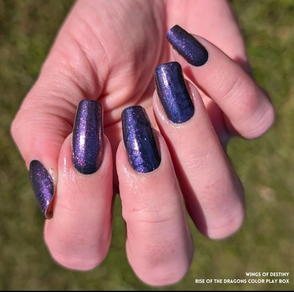 Цветные Уличные Гвозди ~ КРЫЛЬЯ СУДЬБЫ ~ Из Цветной Игровой Коробки Восстание Драконов - Изображение 1 из 2