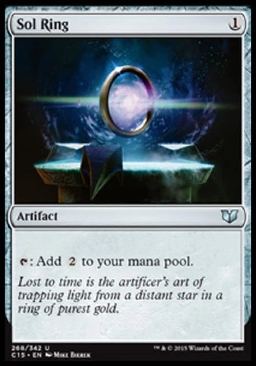 MTG English Sol Ring NM Normal Commander 2015 - Image 1 of 1