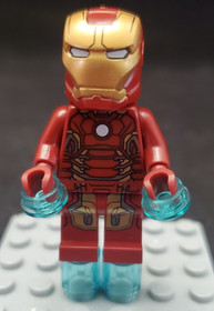 Lego Iron Man Mark 43 Minifigure MK43 76038 76032 Avengers Marvel Hero sh167