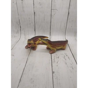 Vintage Alligatoren Salz & Pfefferstreuer groß Japan Keramik Figuren (2) - Bild 1 von 7