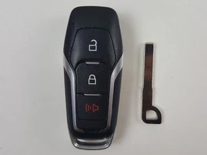 ORIGINAL FORD 15-17 OEM SMART KEY LESS ENTRY REMOTE FOB BLANK UNCUT ALARM USA - Bild 1 von 12