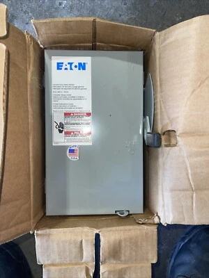 Eaton DG221NGB, 30 Amp, 240 Volt, 1PH 3W, Fusible (NS) Disconnect - NEW-B - Image 1 of 3