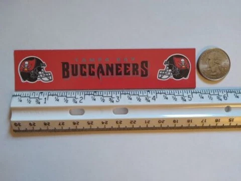 NFL Tampa Bay Buccaneers Team Magnet Put On Refrigerator Or Any Metal Surface Cover