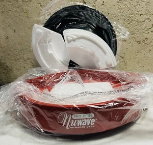 NEW NuWave Pro Plus Oven 20615 Replacement Parts Bottom Base Pan /Drip Tray RED - Picture 1 of 4