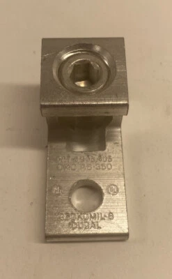 CMC AB-350 Mechanical Lug Terminal 350KCMIL-6 CU9AL New - Image 1 of 4