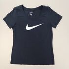 Nike Shirt Womens Small Black Dri-Fit Lightweight Ladies Casual T-Shirt