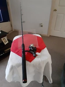 Spinning Fishing Rod Shakespeare Ugly Stik 6'med 15lb And Reel Shimano AX2000RA - Picture 1 of 15