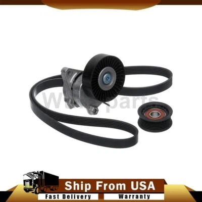 Kit de componentes de transmisión por correa serpentina puertas Mercedes-Benz C240 2004~2005 Foto 1 de 2