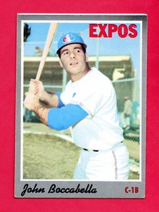 1970 Topps Baseball #19 h John Boccabella sehr guter Zustand - Bild 1 von 1