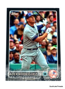 2015 Topps Black Alex Rodriguez #'d 18/64 YANKEES SP - Picture 1 of 3