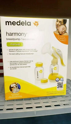 Manual Breast Pump, Medela, Harmony, new and sealed, 2 bottles with lids - Image 1 of 4