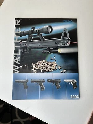 2004 WALTHER Gun Catalog 27 pages - Image 1 of 4