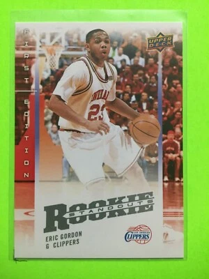 2008-09 Upper Deck First Edition #RS-EG Eric Gordon Rookie Standout LA Clippers  - Image 1 of 2