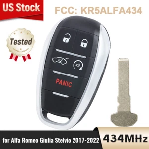 for Alfa Romeo Giulia Stelvio 5 Button Smart Key Remote Fob UNLOCKED KR5ALFA434 - Picture 1 of 6