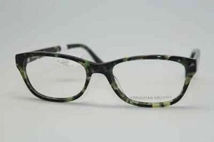 1 Unidad Nuevo Christian Siriano Verde Oscuro Tort Anteojos Monturas 52-17-140 #078 - Imagen 1 de 8