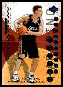 2003-04 Upper Deck Triple Dimensions #86 Matt Harpring Utah Jazz - Picture 1 of 2