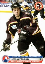 Ross Lupaschuk 2003-04 AHL Top Prospects Wilkes-Barre Scranton Penguins