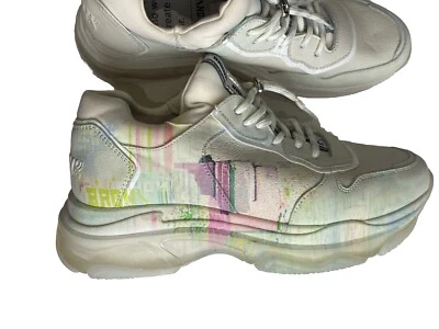 BRONX BAISLEY CREAM TRAINERS SNEAKERS SIZE 41 — 第 1/4 张图片