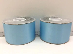 2 - McGinley Satin Acetate Ribbon 2 1/2" x 50 Yards Blue - Picture 1 of 5