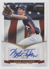 2012 Panini USA Baseball National Team 15U Signatures /299 Kyle Tucker #19 Auto