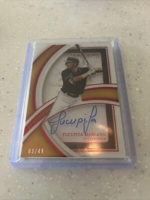 Tucupita Marcano Pittsburgh, immaculate collection, three of 49 auto - Image 1 of 2