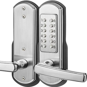 Mechanical Smart Digital Door Lock Password Keyless Entry Keypad Combination R - Picture 1 of 7