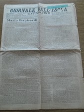 Giornale dell’Isola Letterario - Mario Rapisardi - Catania 2 Febbraio 1921