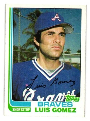 1982 Topps - #372 Luis Gomez - Image 1 of 2