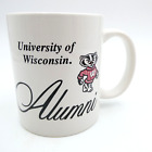 University of Wisconsin Logo Bucky Badger Coffee Mug Officially Licensed New