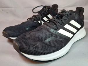 Chaussures de course athlétique Adidas Runfalcon F36199 homme pointure 9,5 noir blanc - Photo 1/13