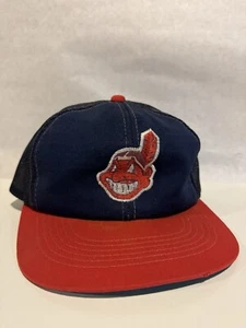 Vintage Cleveland Indians SnapBack Hat - Picture 1 of 3