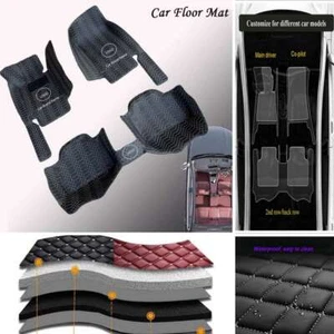For Cadillac All Models Car Floor Mat Anti-slip Waterproof All Weather Carpets - Imagen 1 de 22